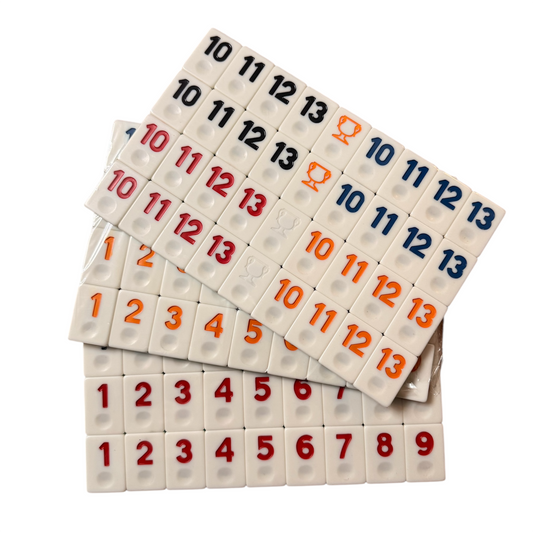 Okeyspieltisch Steine Einzelset | Blaue Magnetfläche